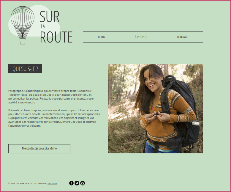 De quoi est composée une page ? – COURS SITE